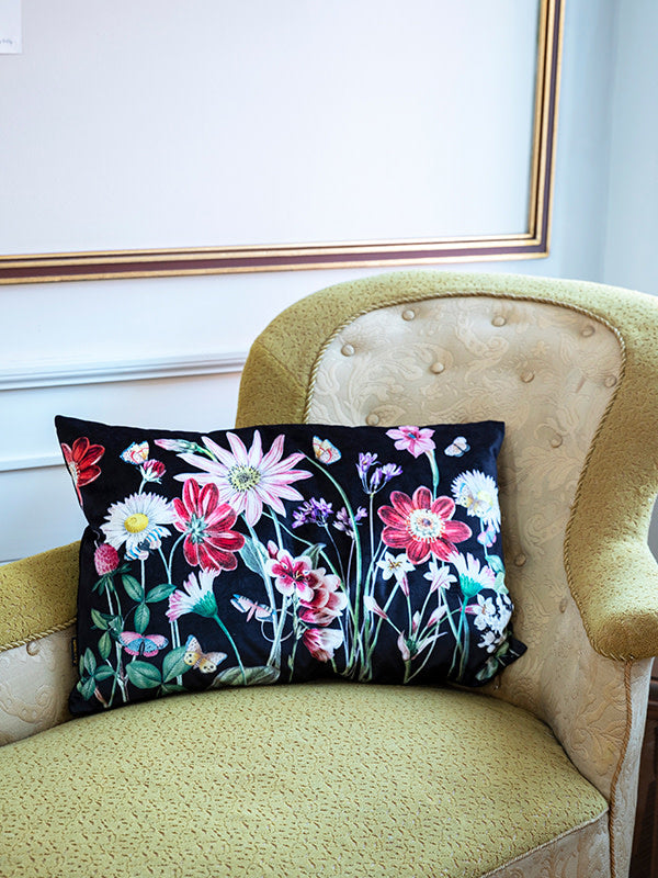 floral cushion