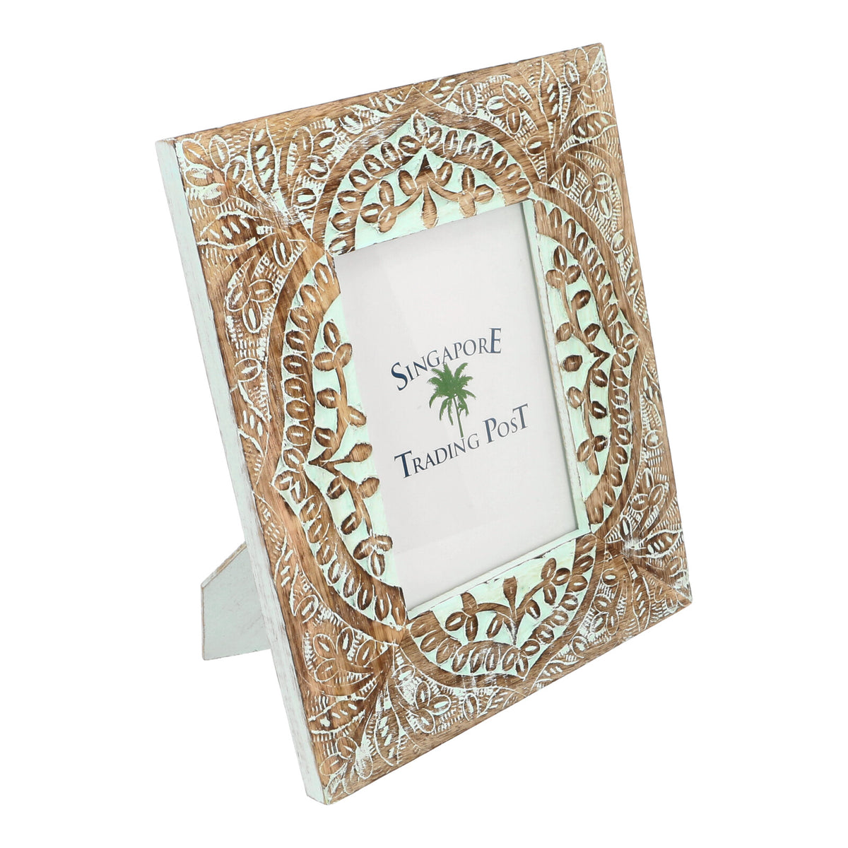 Hand Carved Photo frame – Singapore Trading Post
