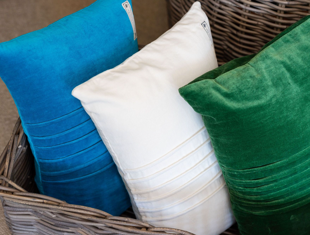 velvet cushion
