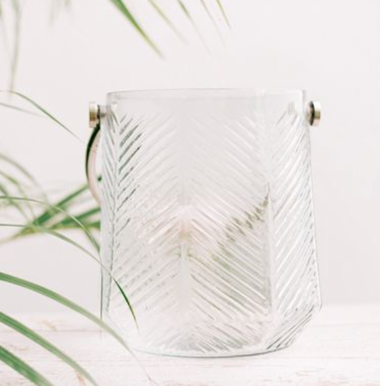 glass ice holder